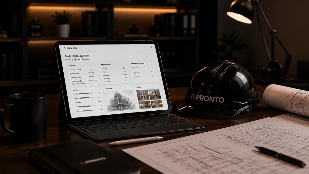 Técnico a analisar planta com tablet