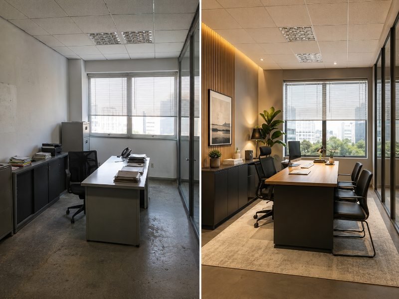 Fotografias antes/depois